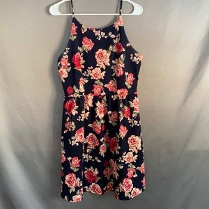 Large high neck summer dress. Never worn.